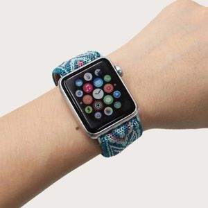 Chevron Nylon Watchband for iWatch